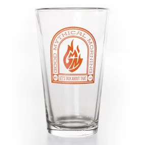 Emblem Pint Glass (Good Mythical Morning)