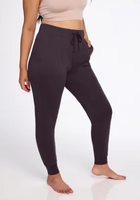 Mary Kate Lounge Pants - Chocolate Plum