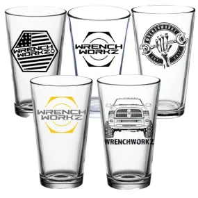 Wrenchworkz Pint Glasses