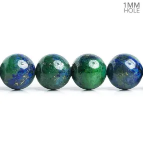 10mm Multi Gemstone Plain Round Beads 15 inch 38 pieces