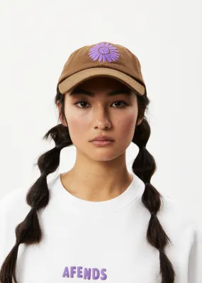 AFENDS Unisex Daisy - 6 Panel Cap - Toffee