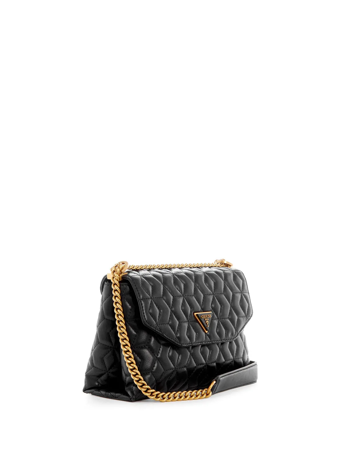 Black Elenia Crossbody Bag