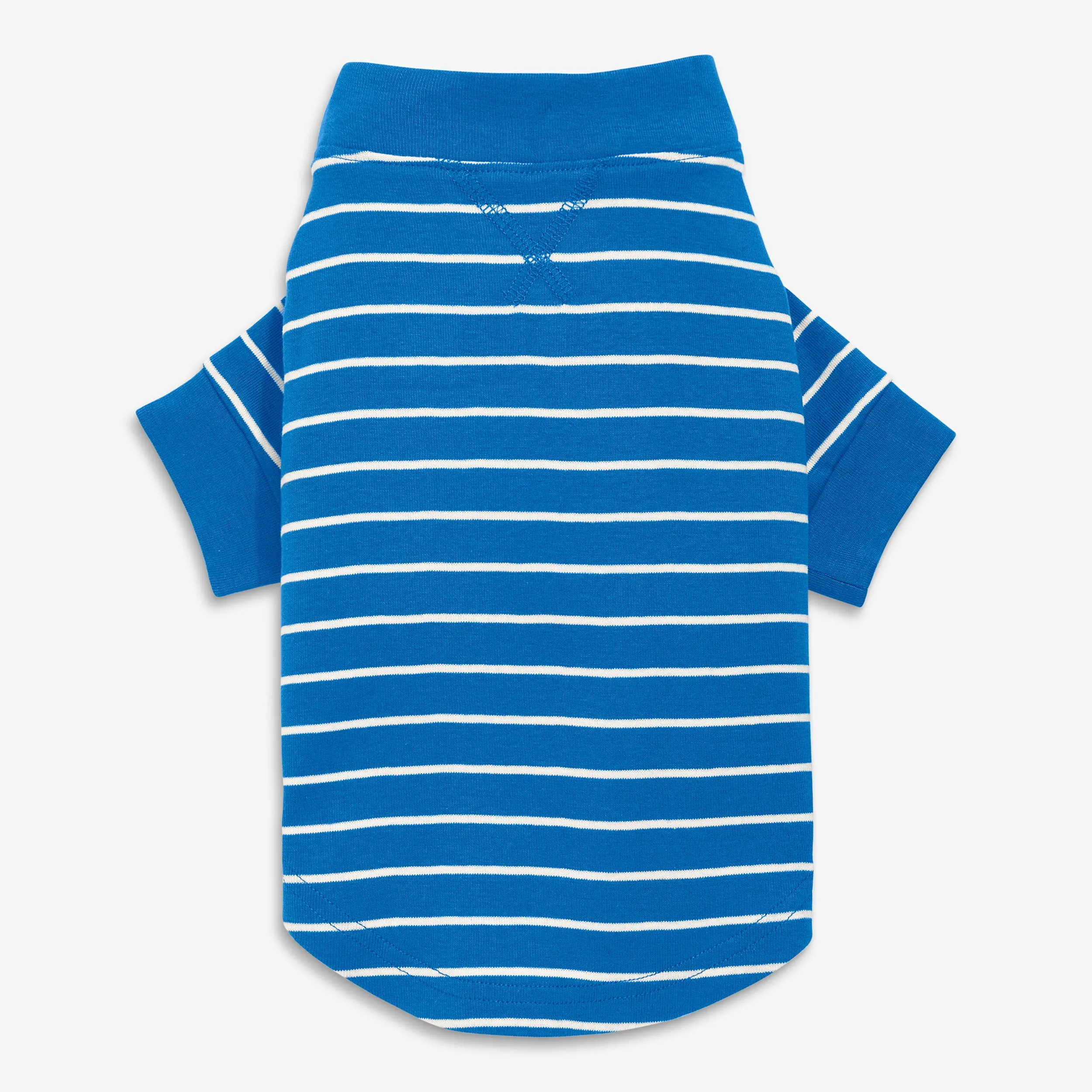 Clearance pet organic pj top in stripe