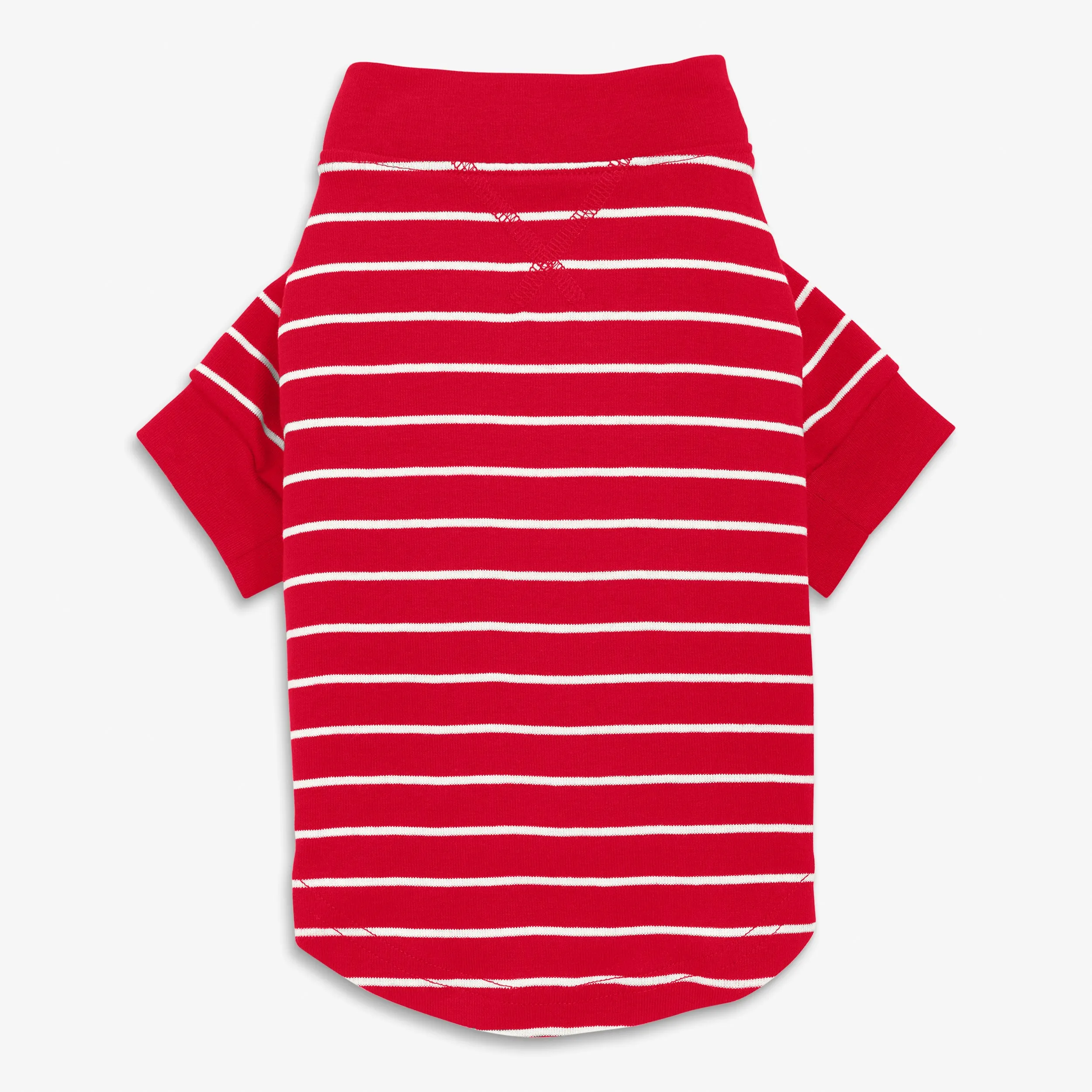 Clearance pet organic pj top in stripe