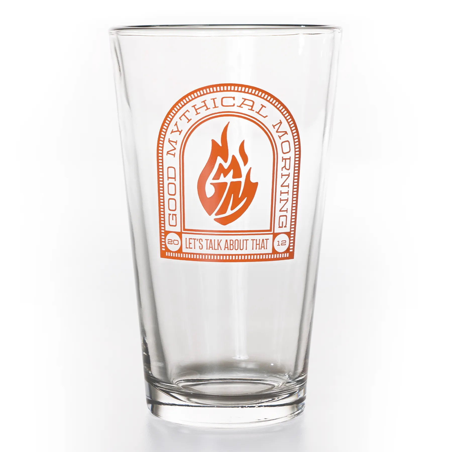 Emblem Pint Glass (Good Mythical Morning)