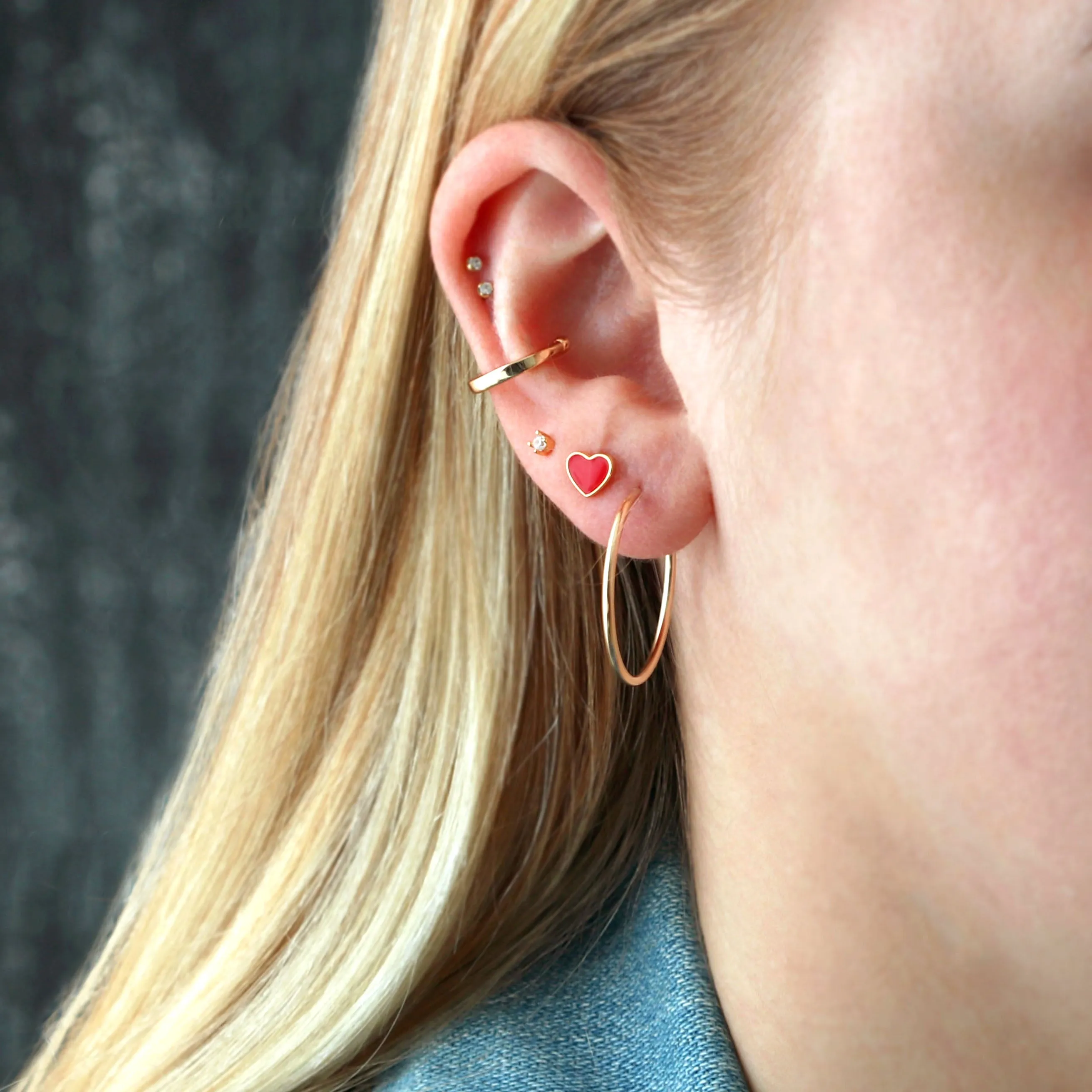 Featherweight Hoop Earrings - Gold-Filled