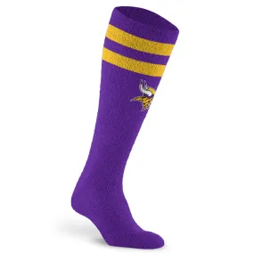 Fuzzy NFL Compression Sock, Minnesota Vikings