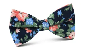 Havana Pink Floral Bow Tie