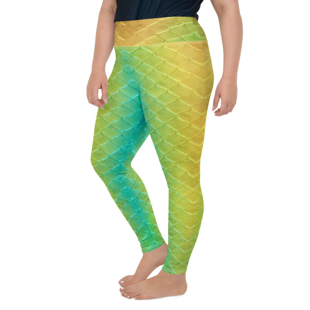 Jellyfish Jungle Plus Size Leggings