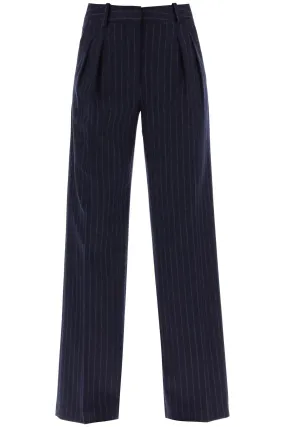 LOULOU STUDIO amoya pinstripe wool trousers