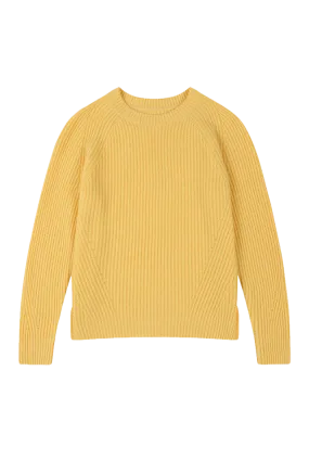 Ribbed Cashmere Sweatshirt