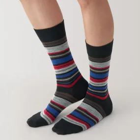 Right Angle Lustrous Wool Mix Thin Socks