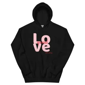 Spread Love Unisex Adult Hoodie (Multiple Colors)