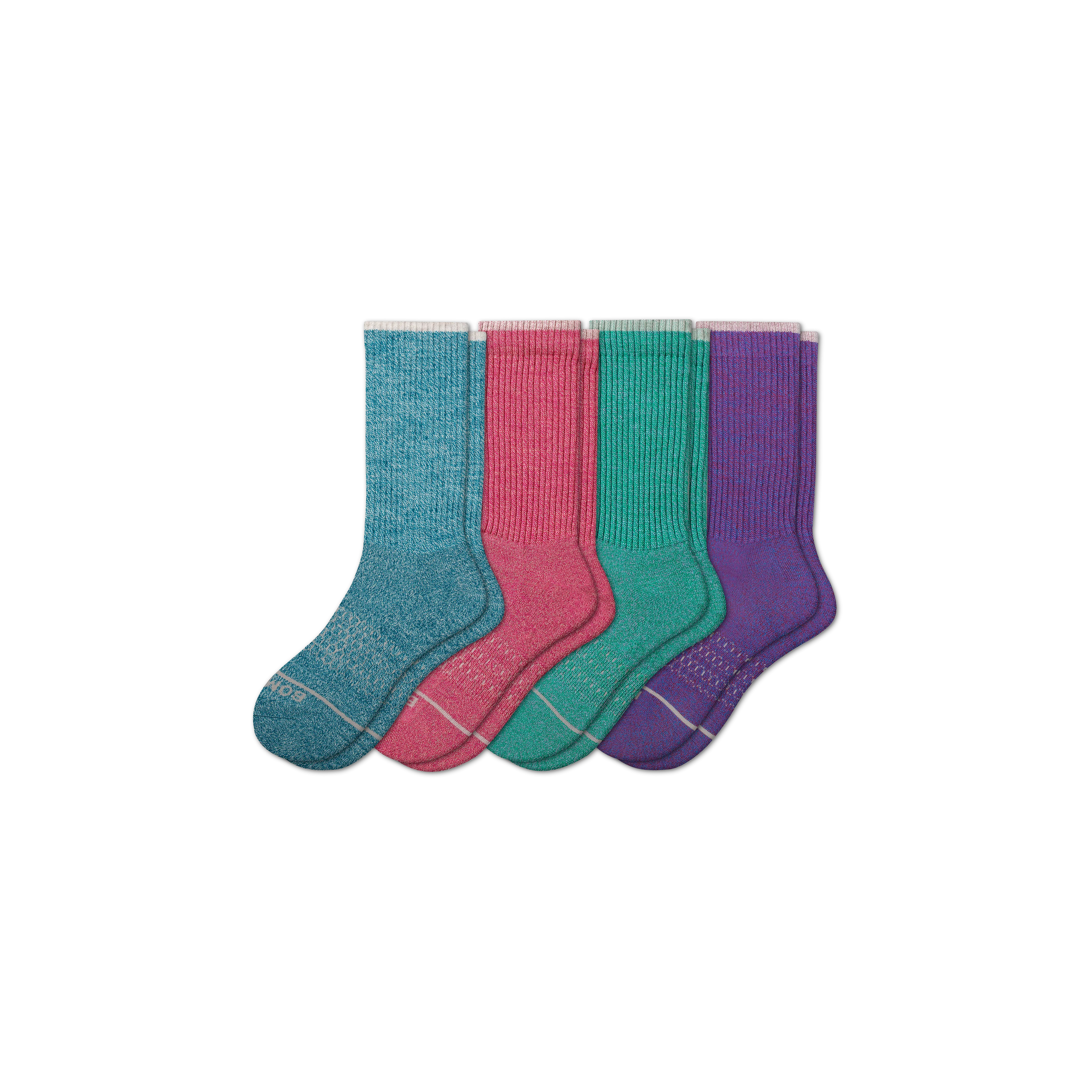 Women's Merino Wool Calf Sock 4-Pack