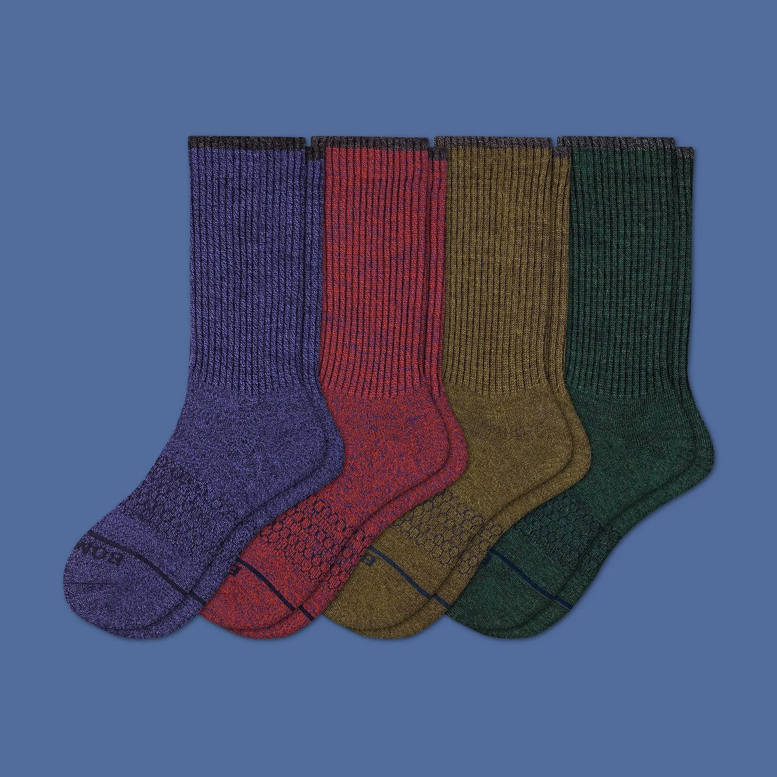 Women's Merino Wool Calf Sock 4-Pack