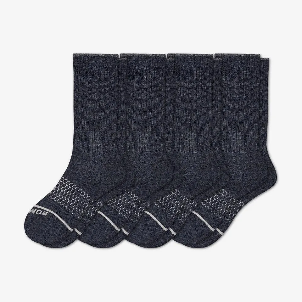 Women's Merino Wool Calf Sock 4-Pack