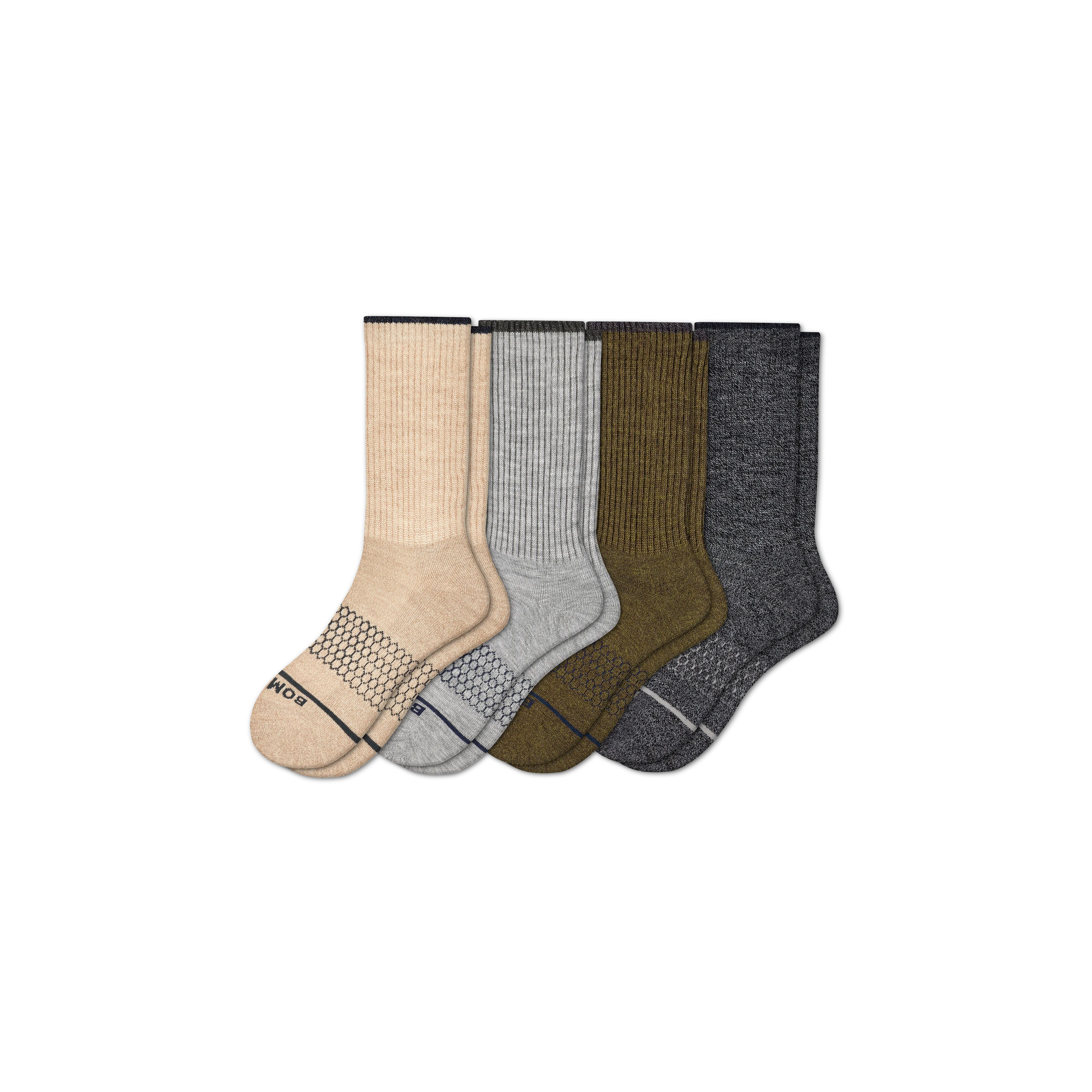 Women's Merino Wool Calf Sock 4-Pack