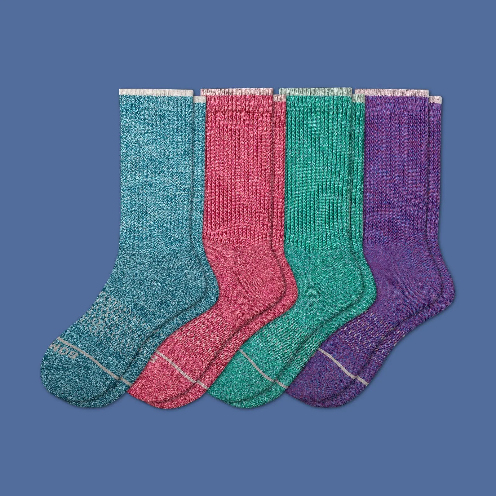 Women's Merino Wool Calf Sock 4-Pack