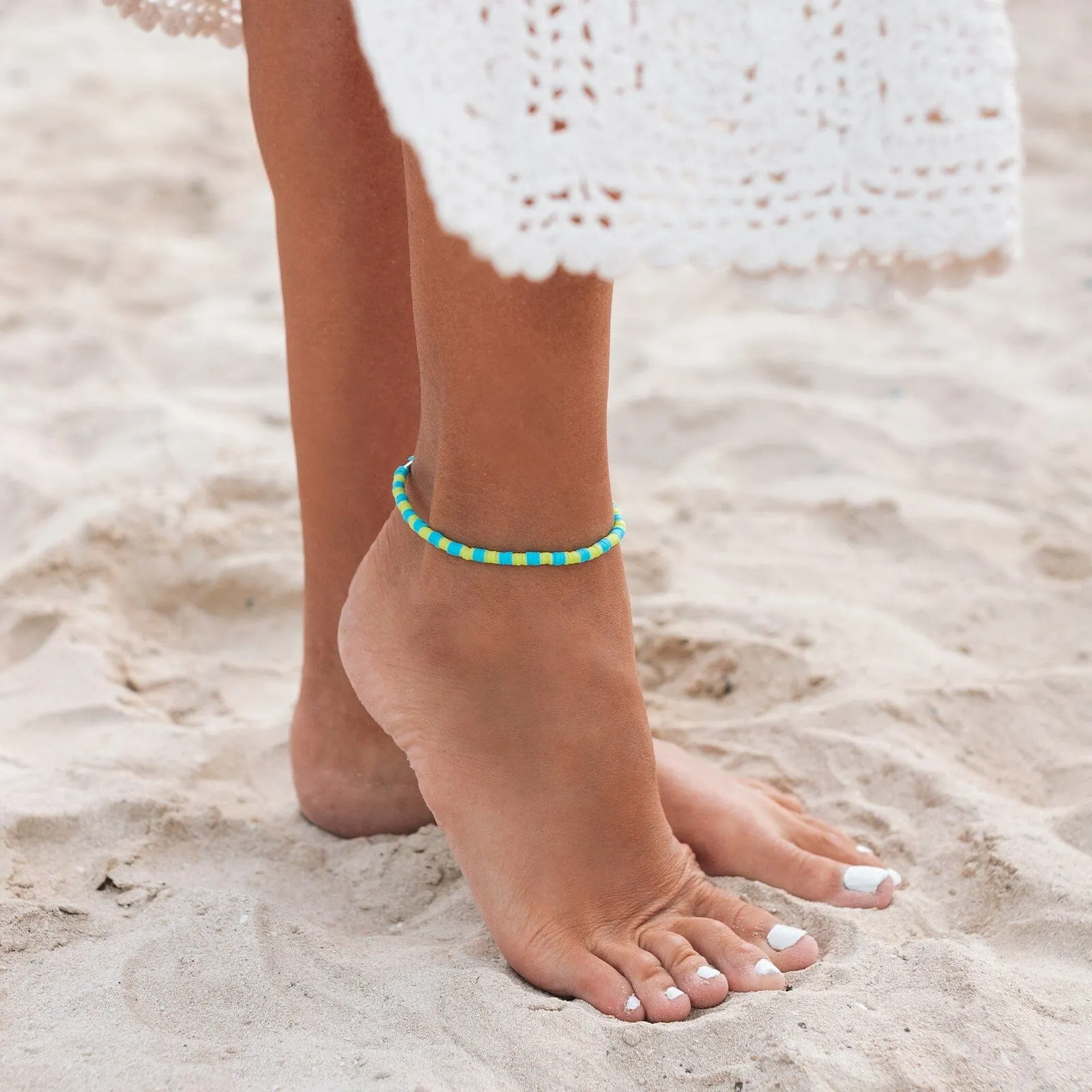 Yucca Seascape Stretch Anklet